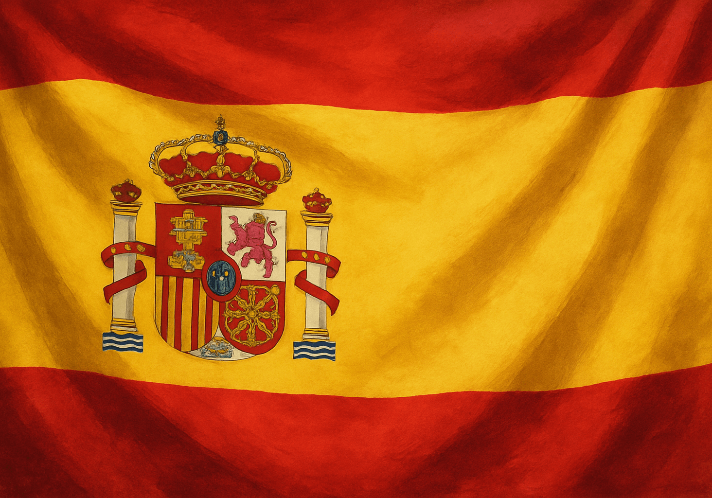 20250828_1729_Spanische Flagge Illustration_simple_compose_01k3rmpt7hfdq8pq8sqc161csx
