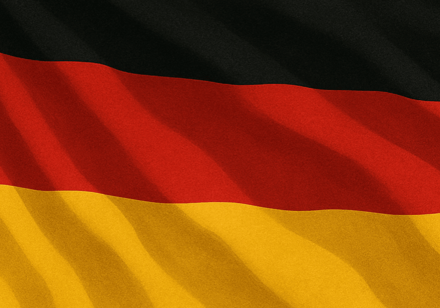 20250828_2035_Deutsche Flagge Illustration_simple_compose_01k3rzcswrf32vpzv36jf3y3gv